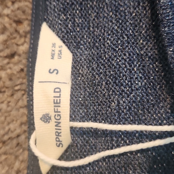 Springfield Blue Sparkle Long Sleeve Top - Picture 3 of 6